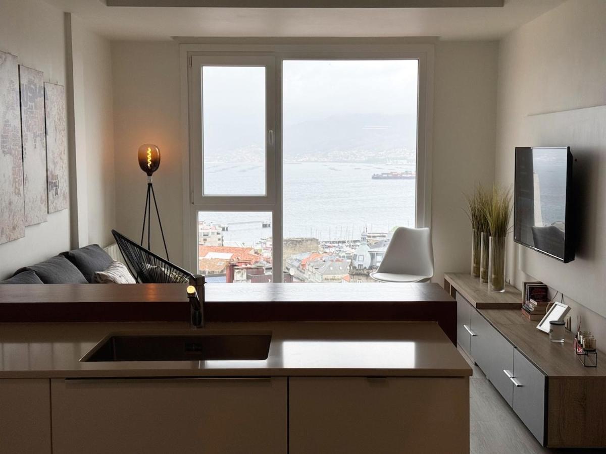 Centro Vistas 180Grados Ria De Vigo - Precioso Apartamento المظهر الخارجي الصورة