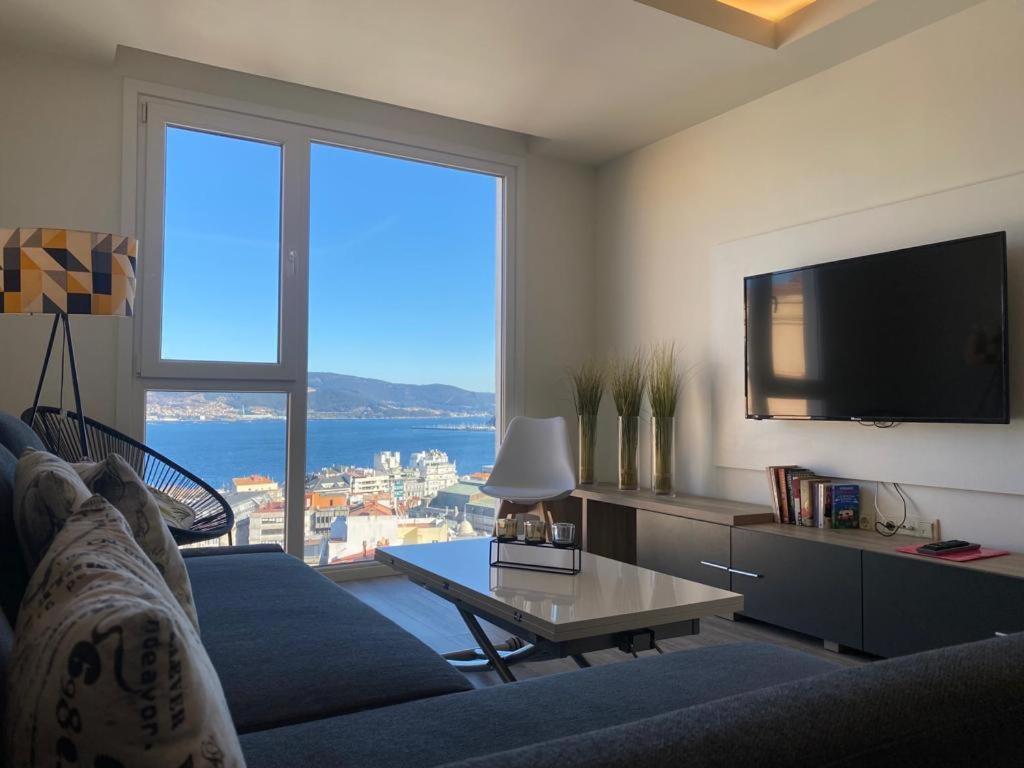 Centro Vistas 180Grados Ria De Vigo - Precioso Apartamento المظهر الخارجي الصورة